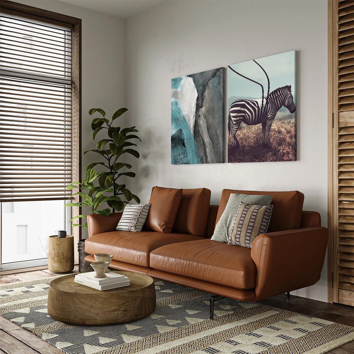 African steppes - Inspiration für das Wohnzimmer