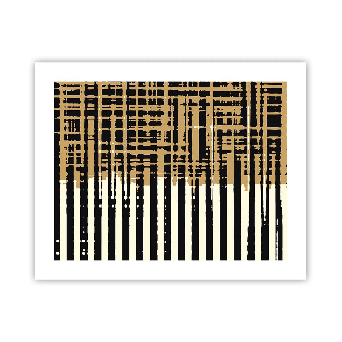 Poster - Architektonische Abstraktion - 50x40 cm