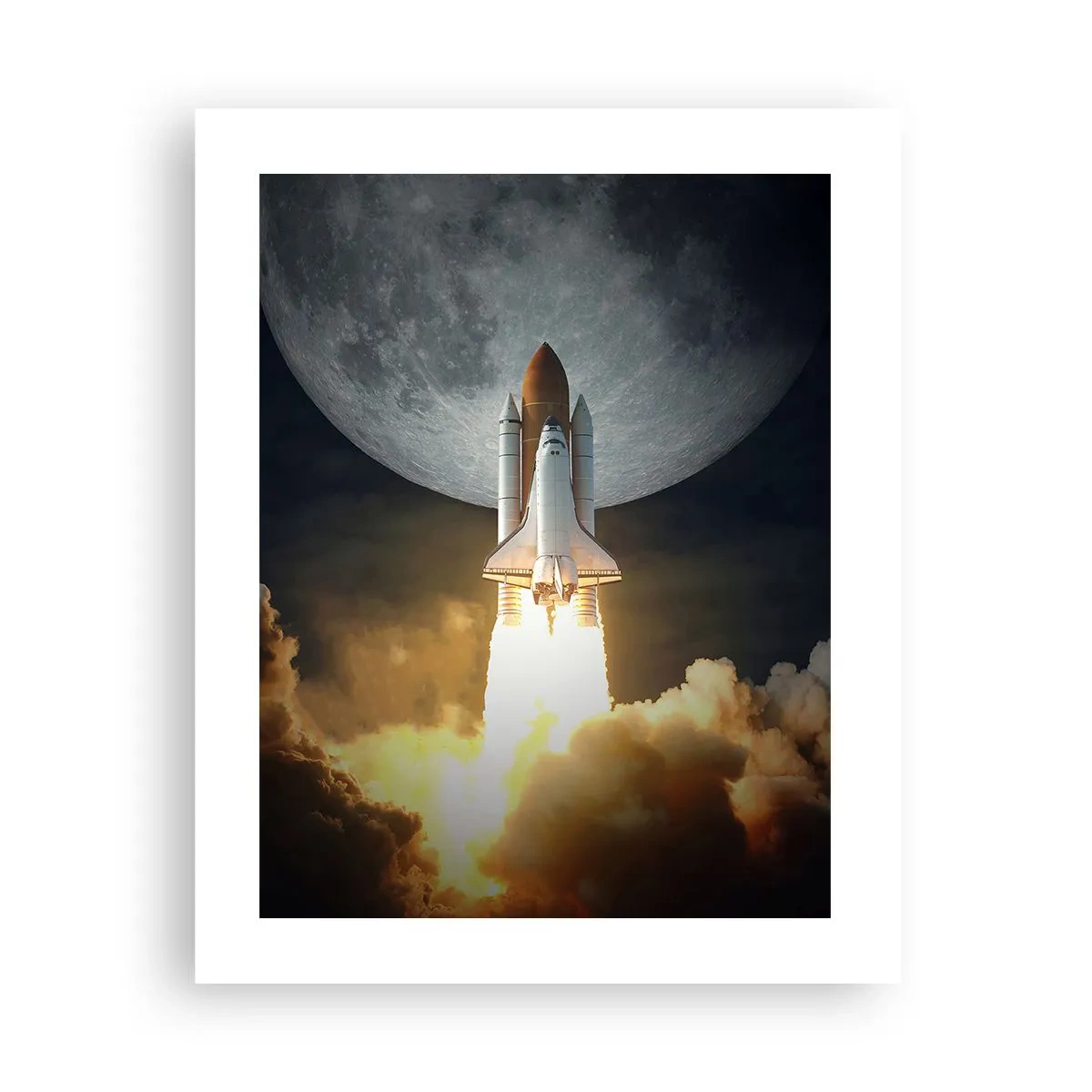 Poster - Beginn eines überirdischen Abenteuers - 40x50 cm