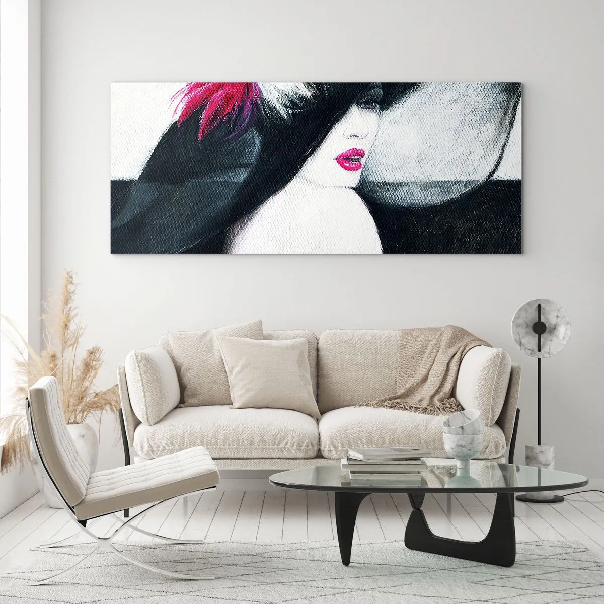 Glasbild - Bild auf glas - Immer ein Geheimnis - 90x30 cm