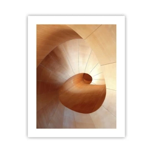 Poster - Architektonische Serpentine - 40x50 cm