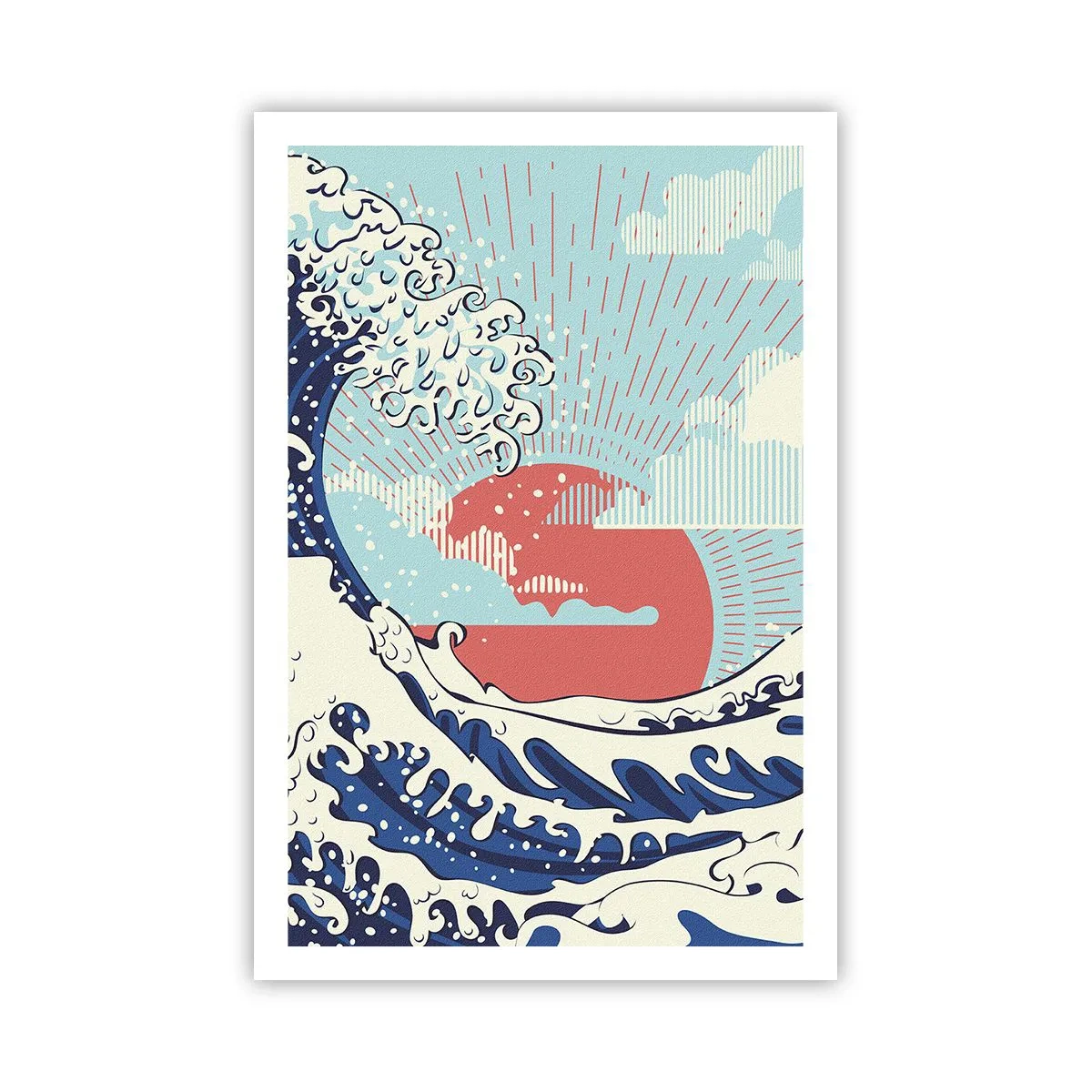 Poster - Von japanischer Inspiration - 61x91 cm