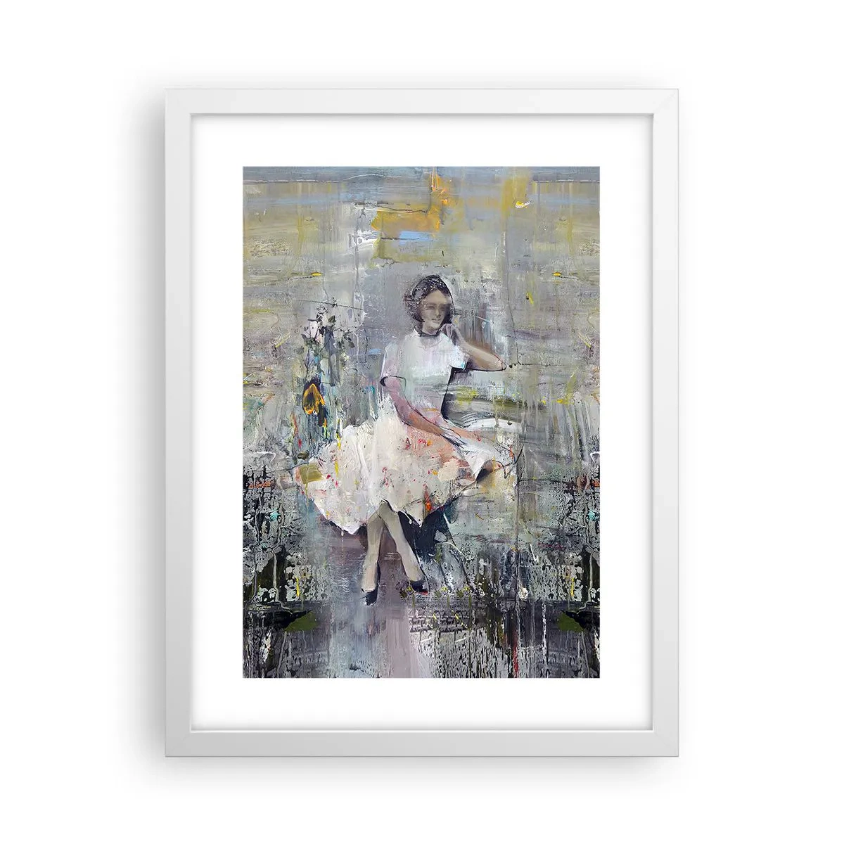 Poster in einem weißen Rahmen - Klassisch und modern - 30x40 cm