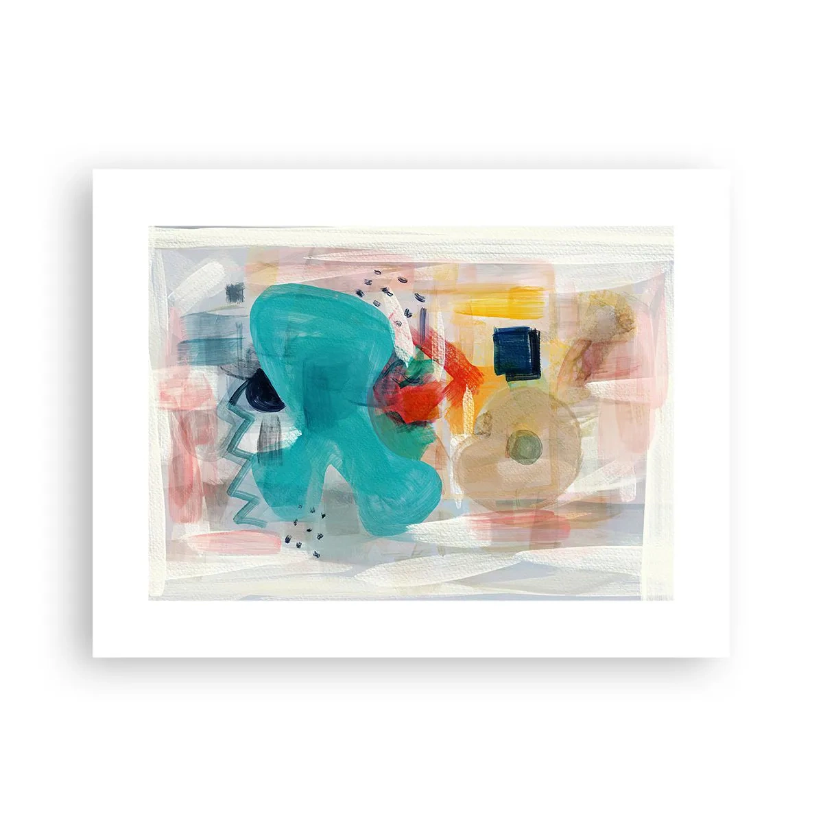 Poster - Buntes Spiel - 40x30 cm