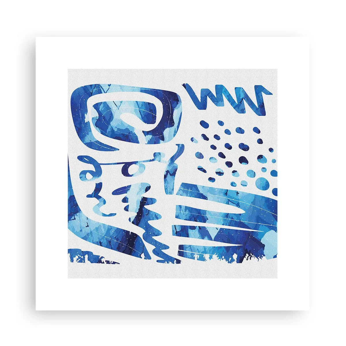 Poster - Zurück zu den Wurzeln - 30x30 cm