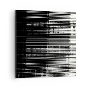 Bild auf Leinwand - Leinwandbild - Wellen und Vibrationen - 50x50 cm