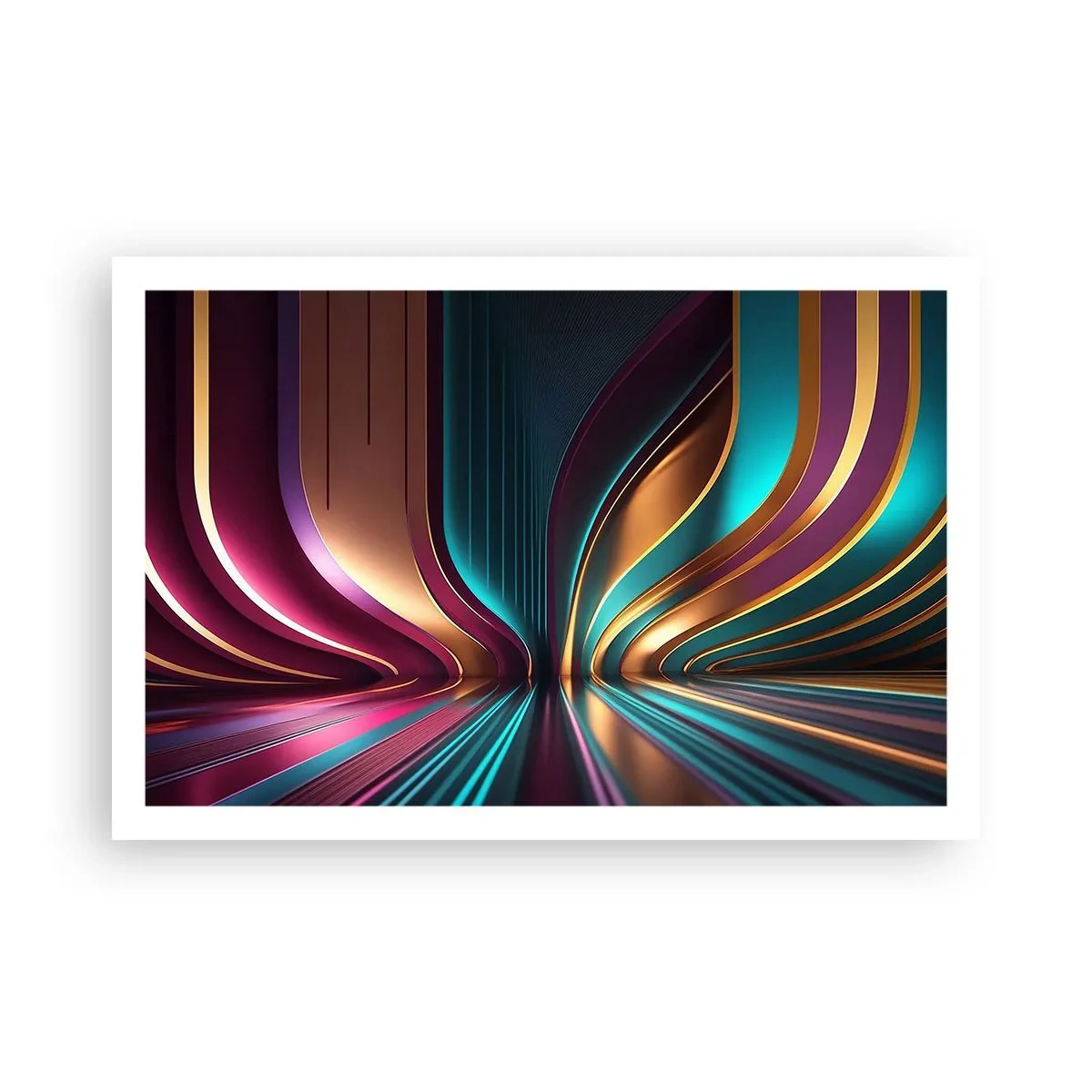 Poster - Architektur des Lichts - 91x61 cm