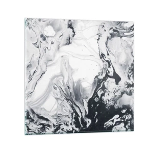 Glasbild - Bild auf glas - Das Innere der Erde - 60x60 cm