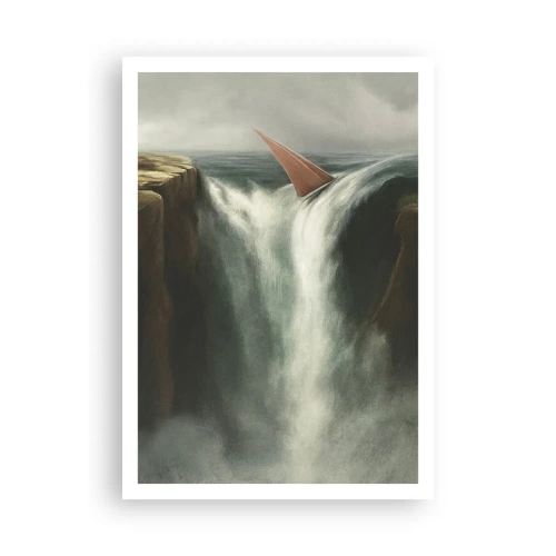 Poster - Warnung des Lebens - 70x100 cm