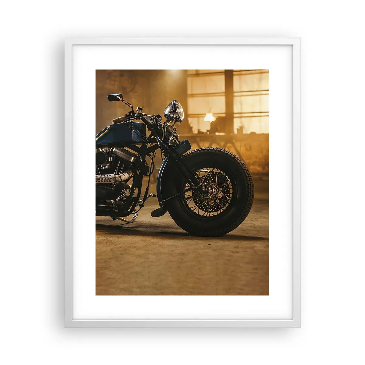 Poster in einem weißen Rahmen - Ich kann alles - 40x50 cm