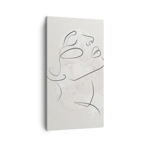 Bild auf Leinwand - Leinwandbild - Die Umrisse eines Traums - 45x80 cm