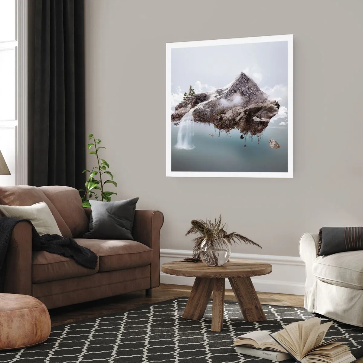 Poster - Mit dem Auge eines Surrealisten - 60x60 cm