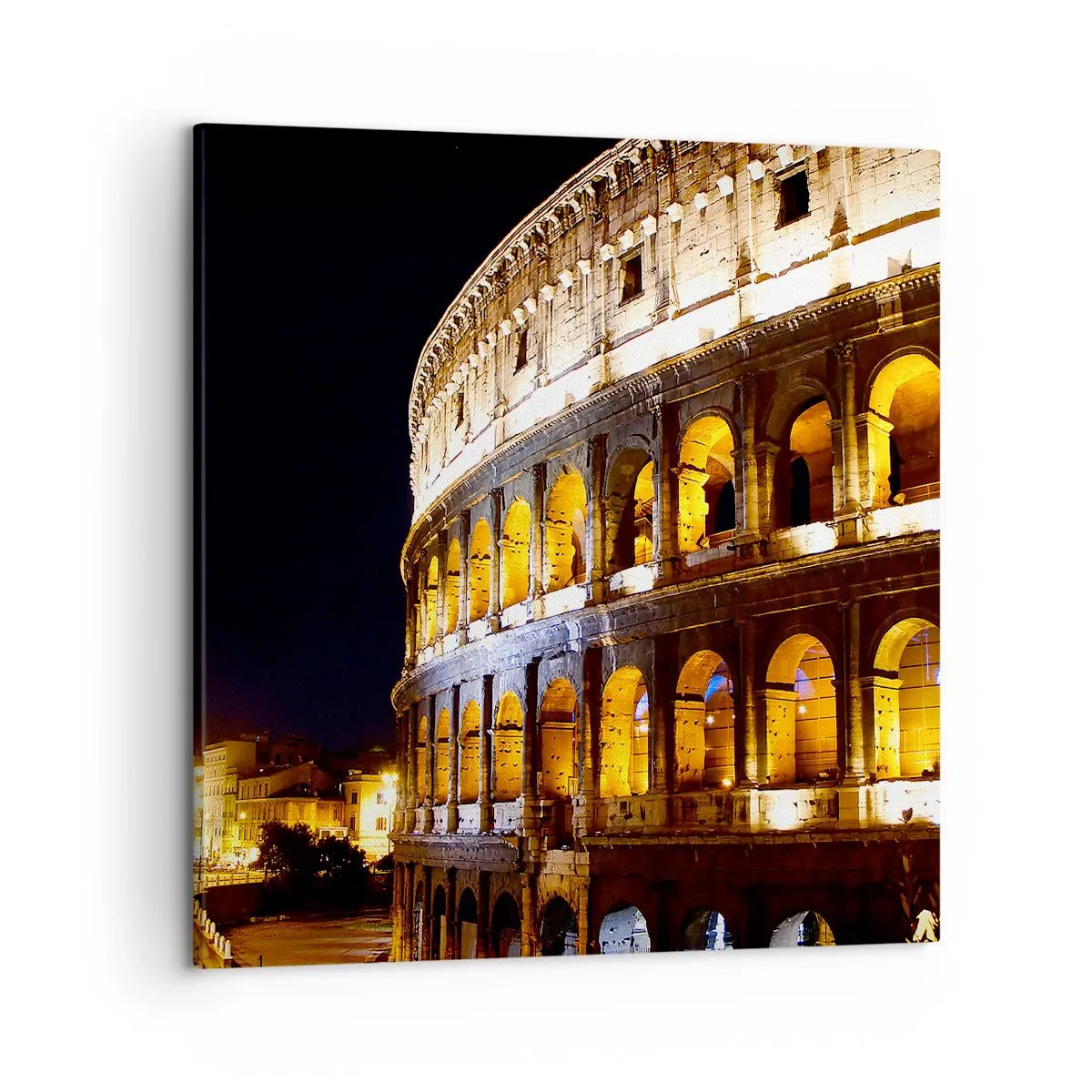 Bild auf Leinwand - Leinwandbild - Es ist Zeit, die Spiele zu beginnen - 50x50 cm