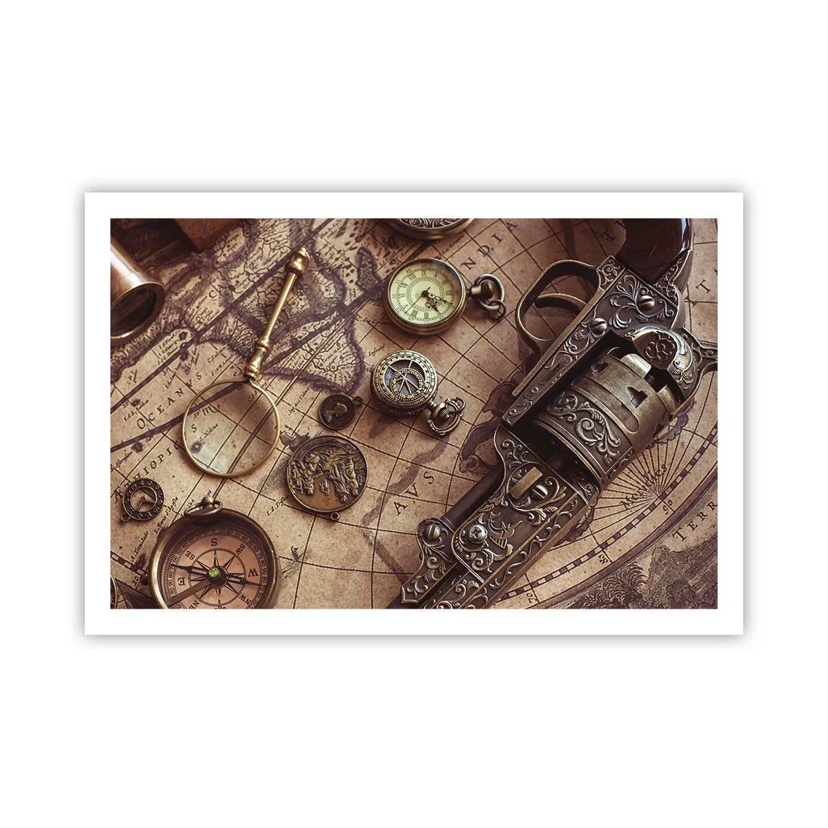 Poster - Das Abenteuer ruft - 91x61 cm