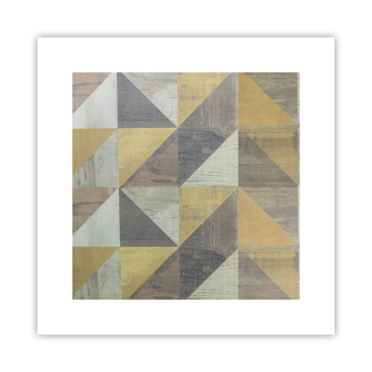 Poster - Am Winkel des Dreiecks - 30x30 cm