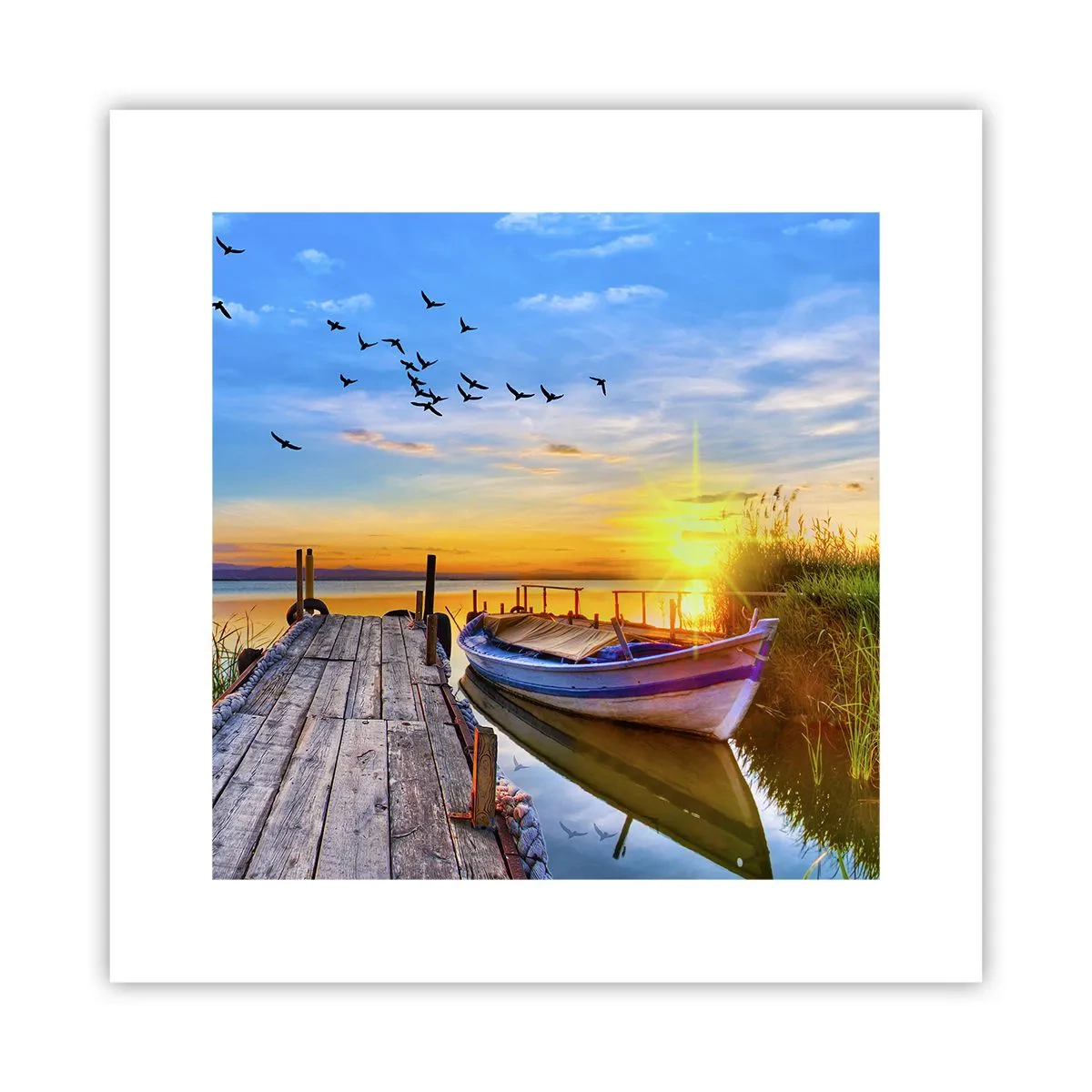 Poster - Bis morgen - 30x30 cm