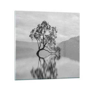 Glasbild - Bild auf glas - Es gibt so ein Land - 40x40 cm
