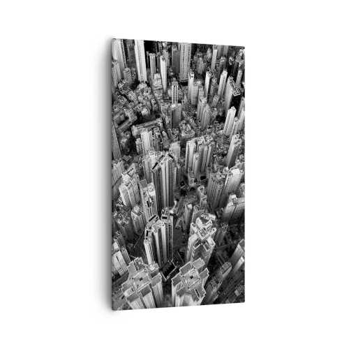 Bild auf Leinwand - Leinwandbild - Immer höher und höher - 55x100 cm