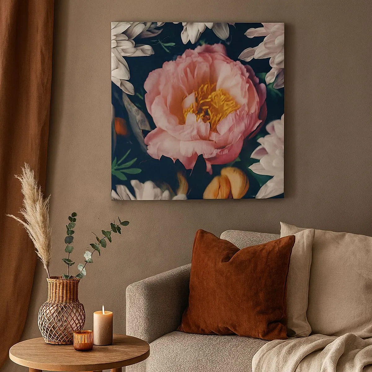 Bild auf Leinwand - Leinwandbild - Mit barocker Pracht - 30x30 cm