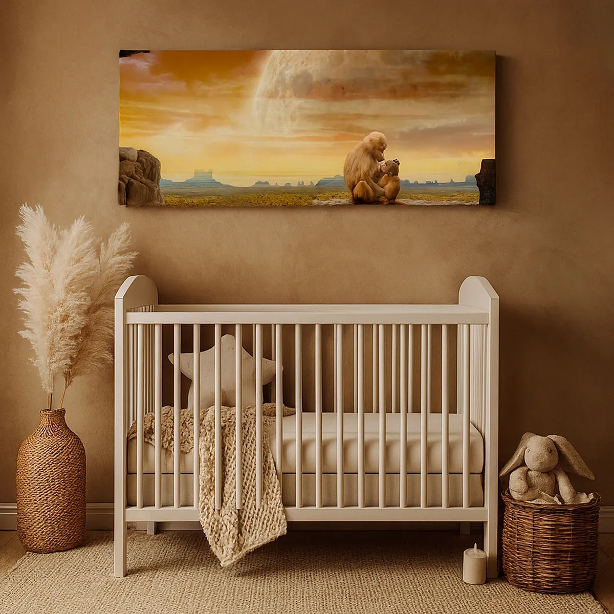 Bild auf Leinwand - Leinwandbild - Die Liebe ist überall gleich - 30x30 cm