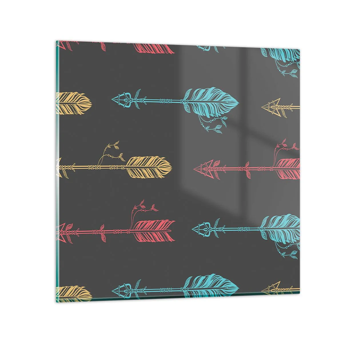 Glasbild - Bild auf glas - In der Verordnung - 50x50 cm