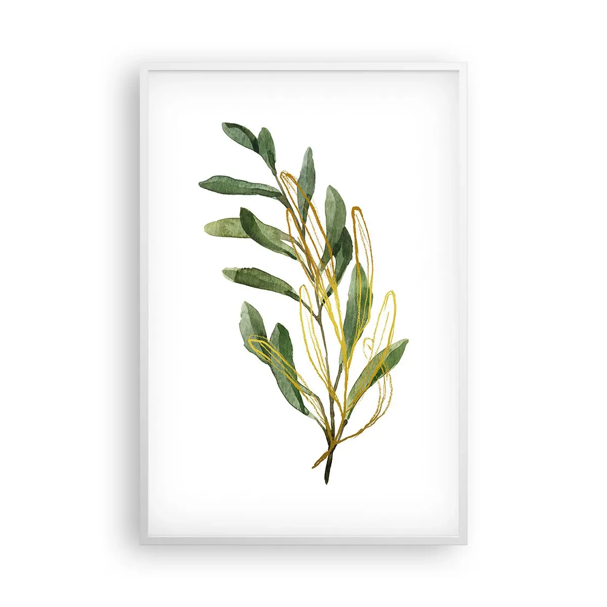 Poster in einem weißen Rahmen - Alles was gut ist - 61x91 cm