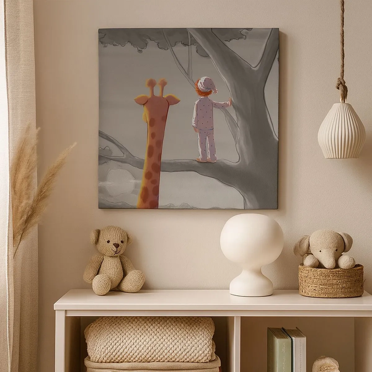 Bild auf Leinwand - Leinwandbild - Das passiert wirklich - 30x30 cm