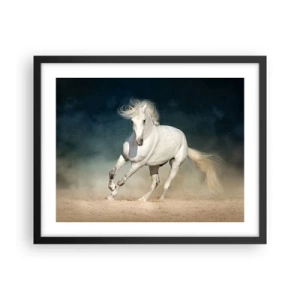 Poster in einem schwarzem Rahmen - Freiheit in ihrem reinen Zustand - 50x40 cm