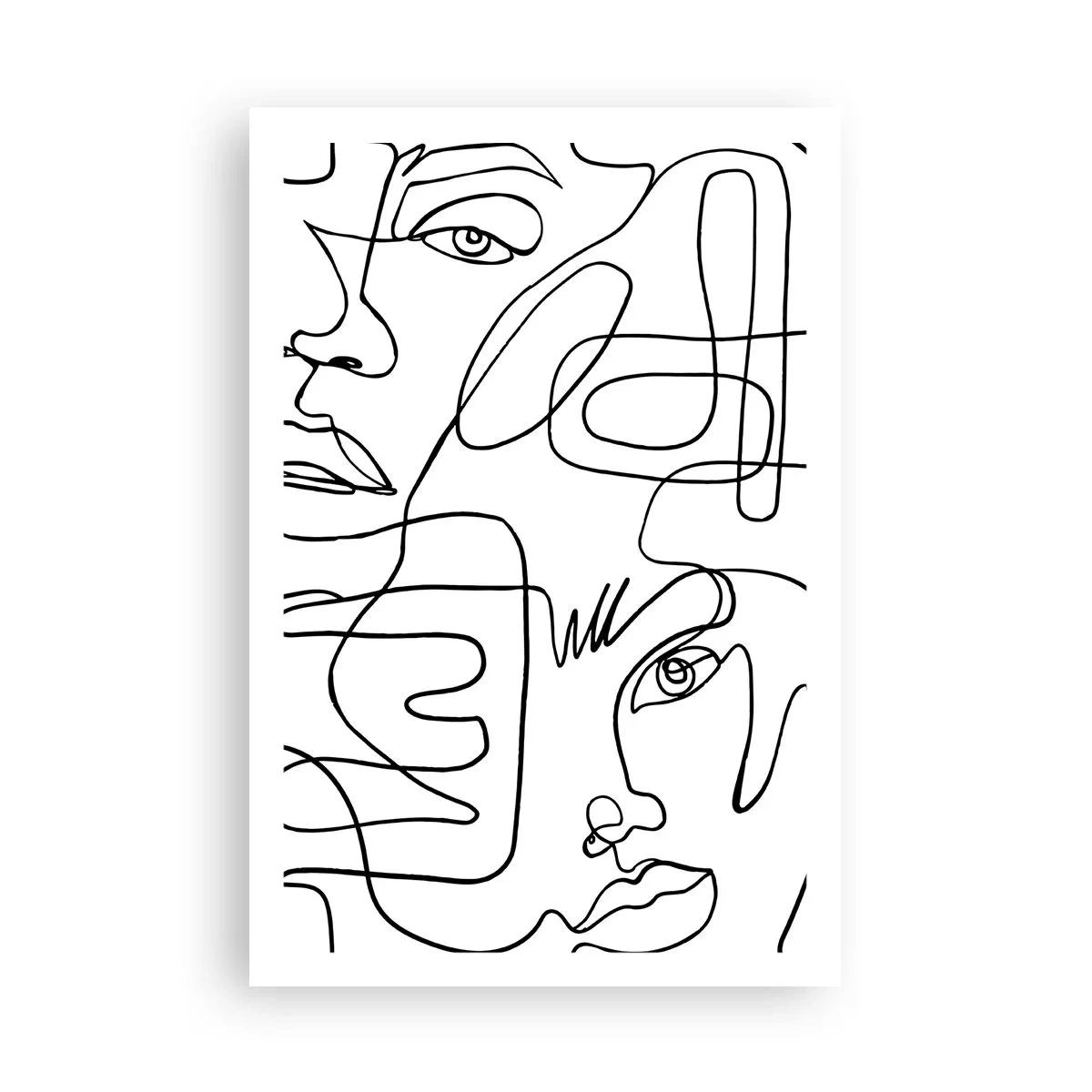 Poster - In verworrenen Gefühlen - 61x91 cm