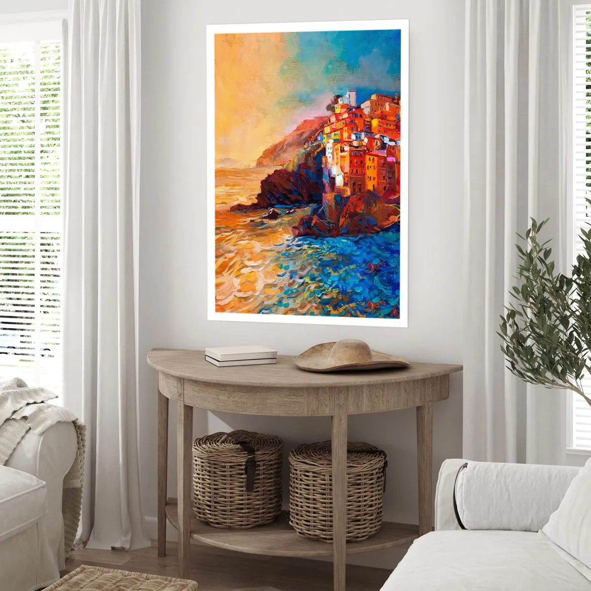 Poster - Italienische Atmosphäre - 30x40 cm