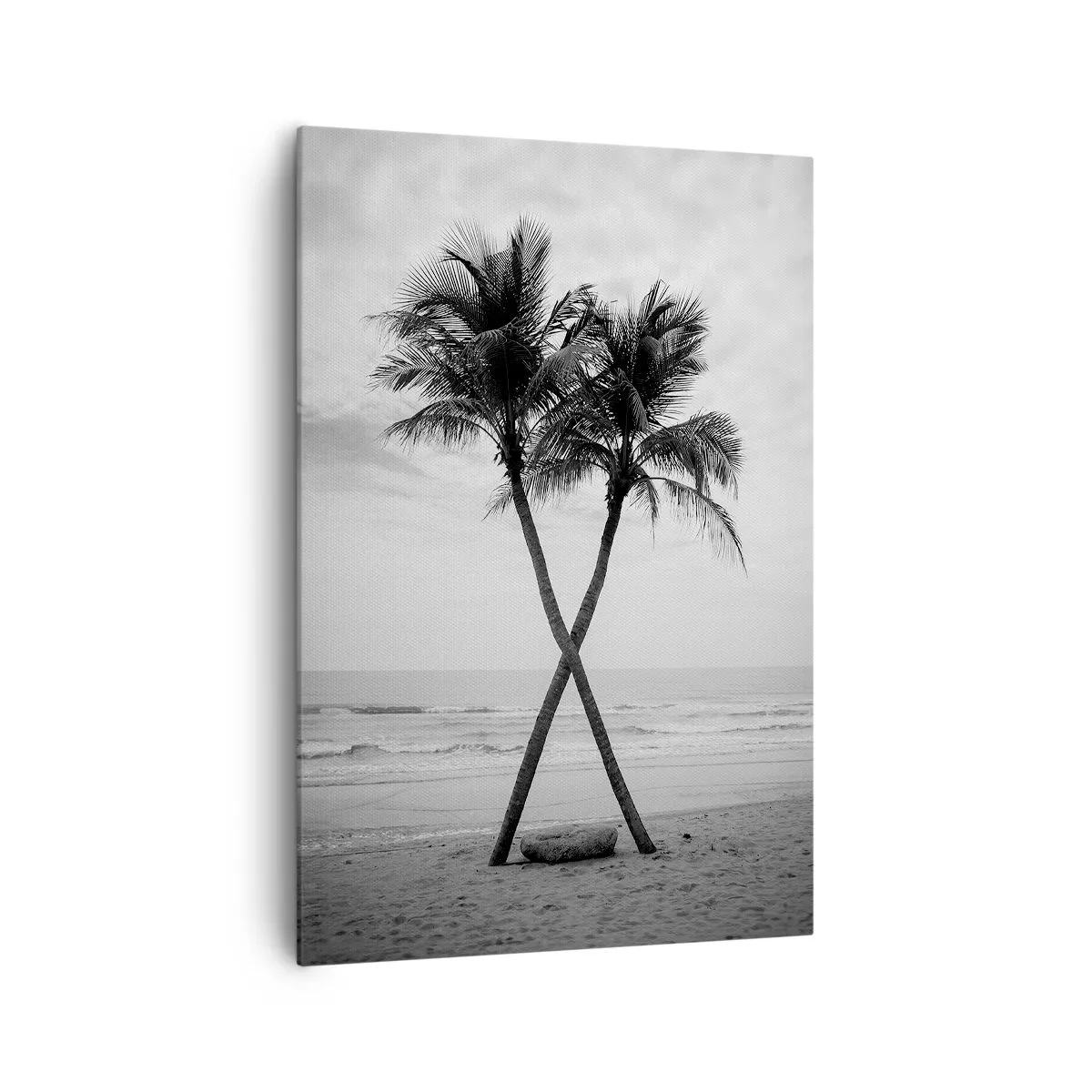 Bild auf Leinwand - Leinwandbild - Sie spürte eine Präsenz - 70x100 cm