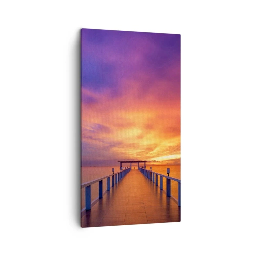 Bild auf Leinwand - Leinwandbild - Ohne Ende - 45x80 cm