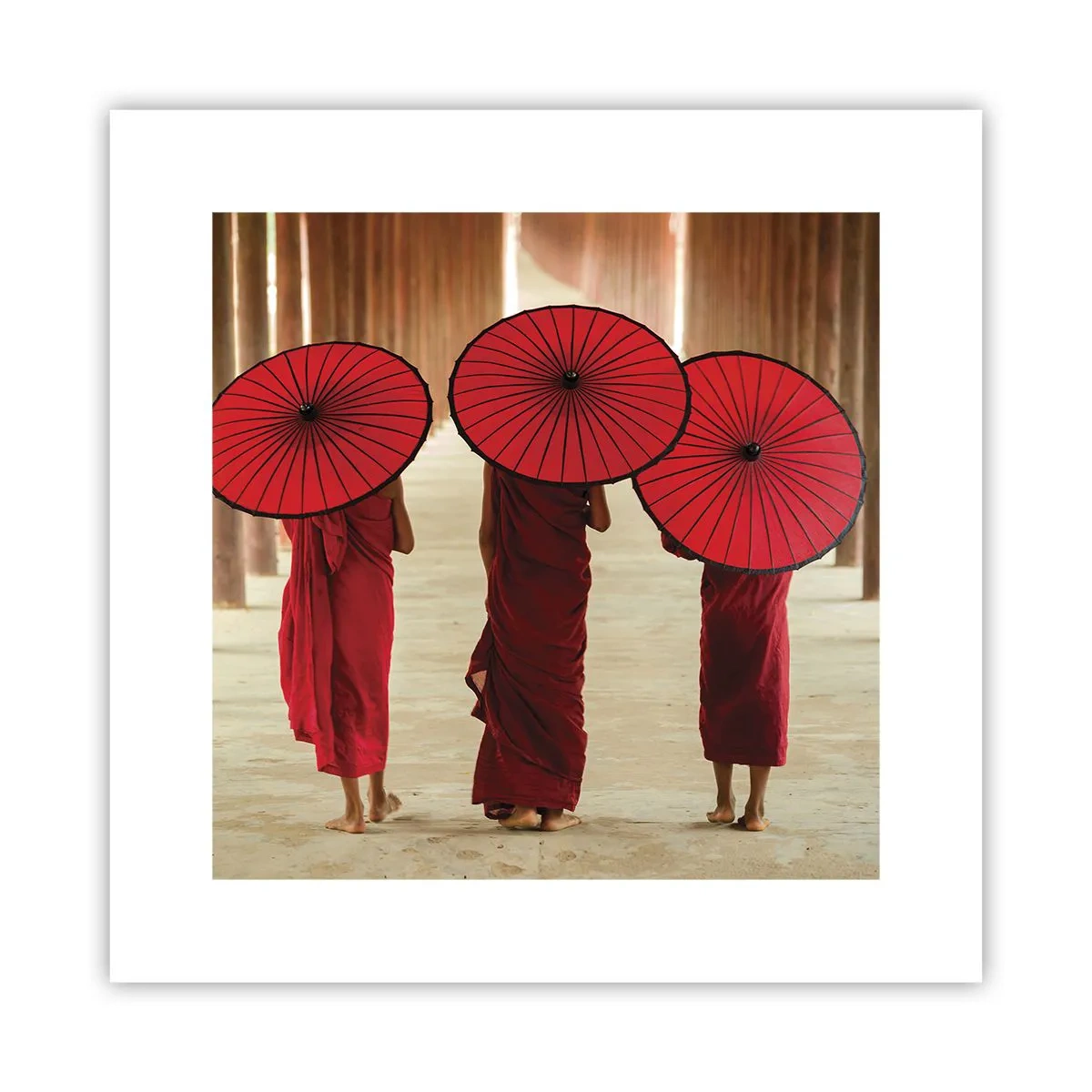 Poster - Auf dem Weg ins Reine Land - 30x30 cm