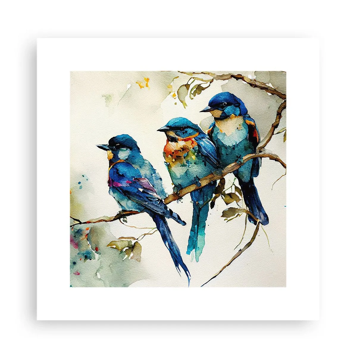 Poster - War er beleidigt? - 30x30 cm