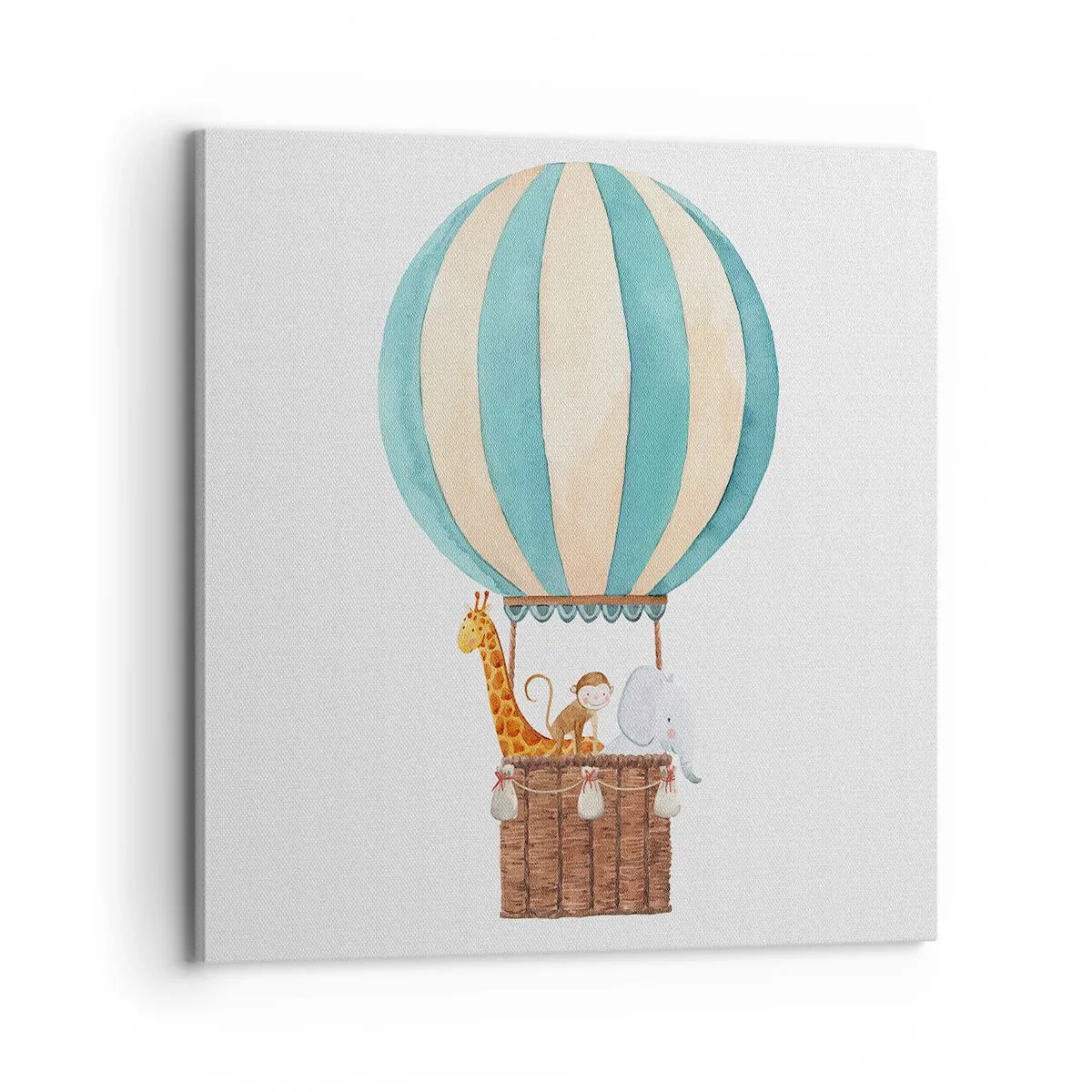 Bild auf Leinwand - Leinwandbild - Fantastische Reise - 70x70 cm