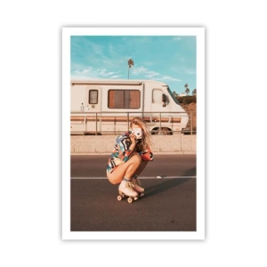 Poster - Lächel bitte! - 61x91 cm