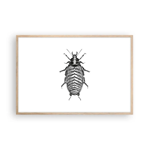 Poster in einem Rahmen aus heller Eiche - Was für ein Exemplar! - 91x61 cm