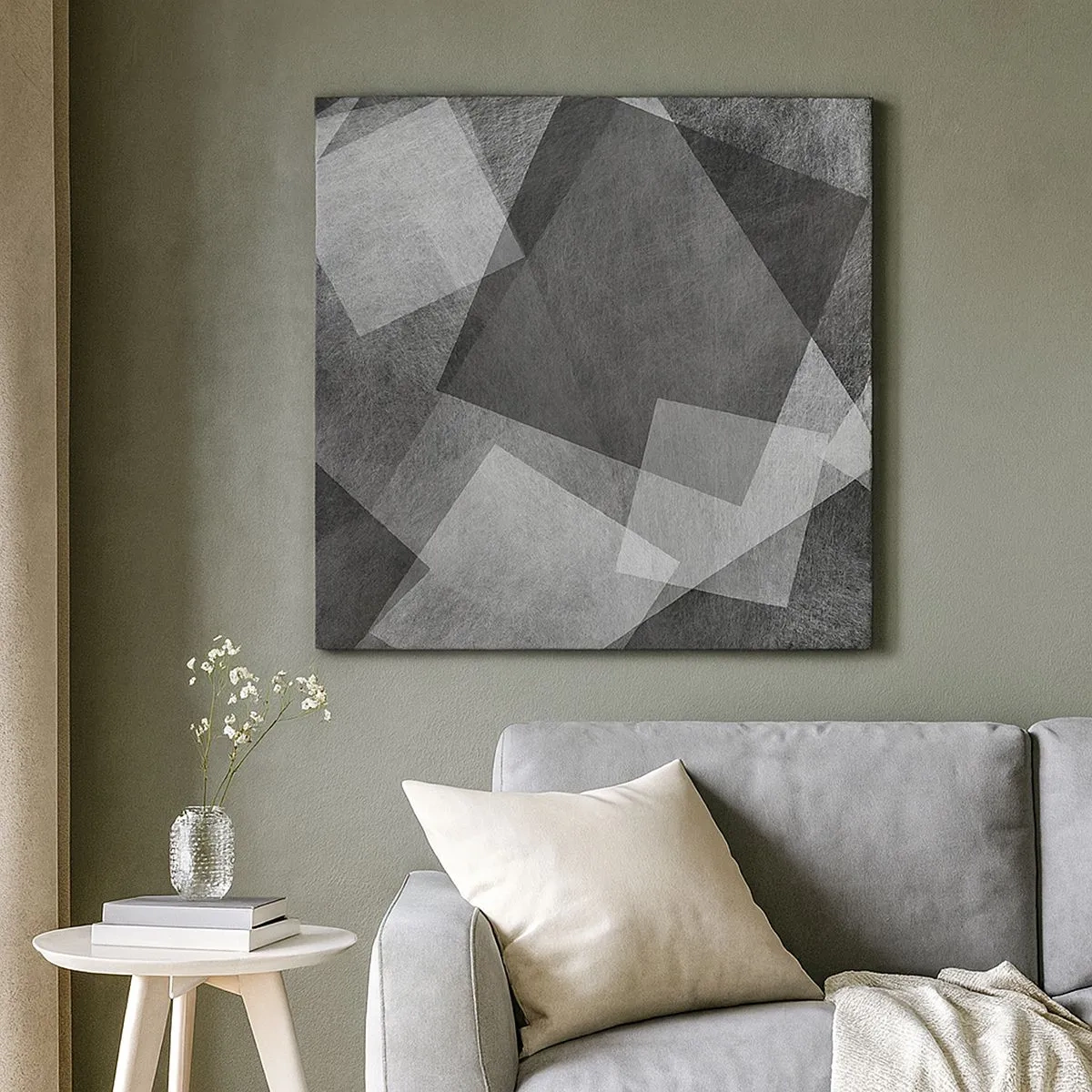 Bild auf Leinwand - Leinwandbild - Das ewige Symbol für Beständigkeit und Ordnung - 30x30 cm