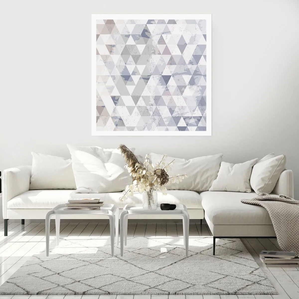 Poster - Im Rhythmus auf drei - 60x60 cm