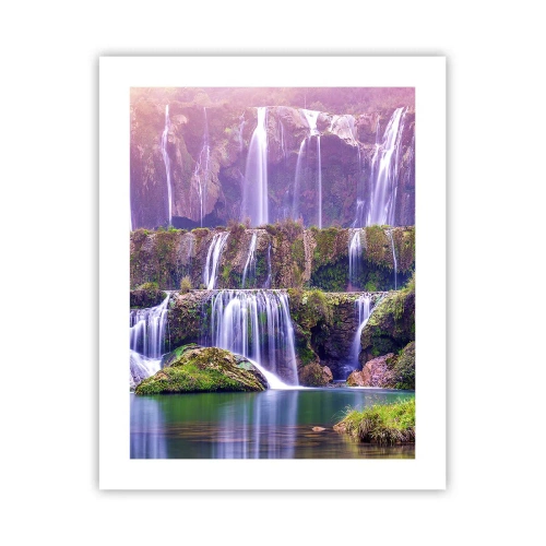 Poster - Treppe zum Himmel - 40x50 cm