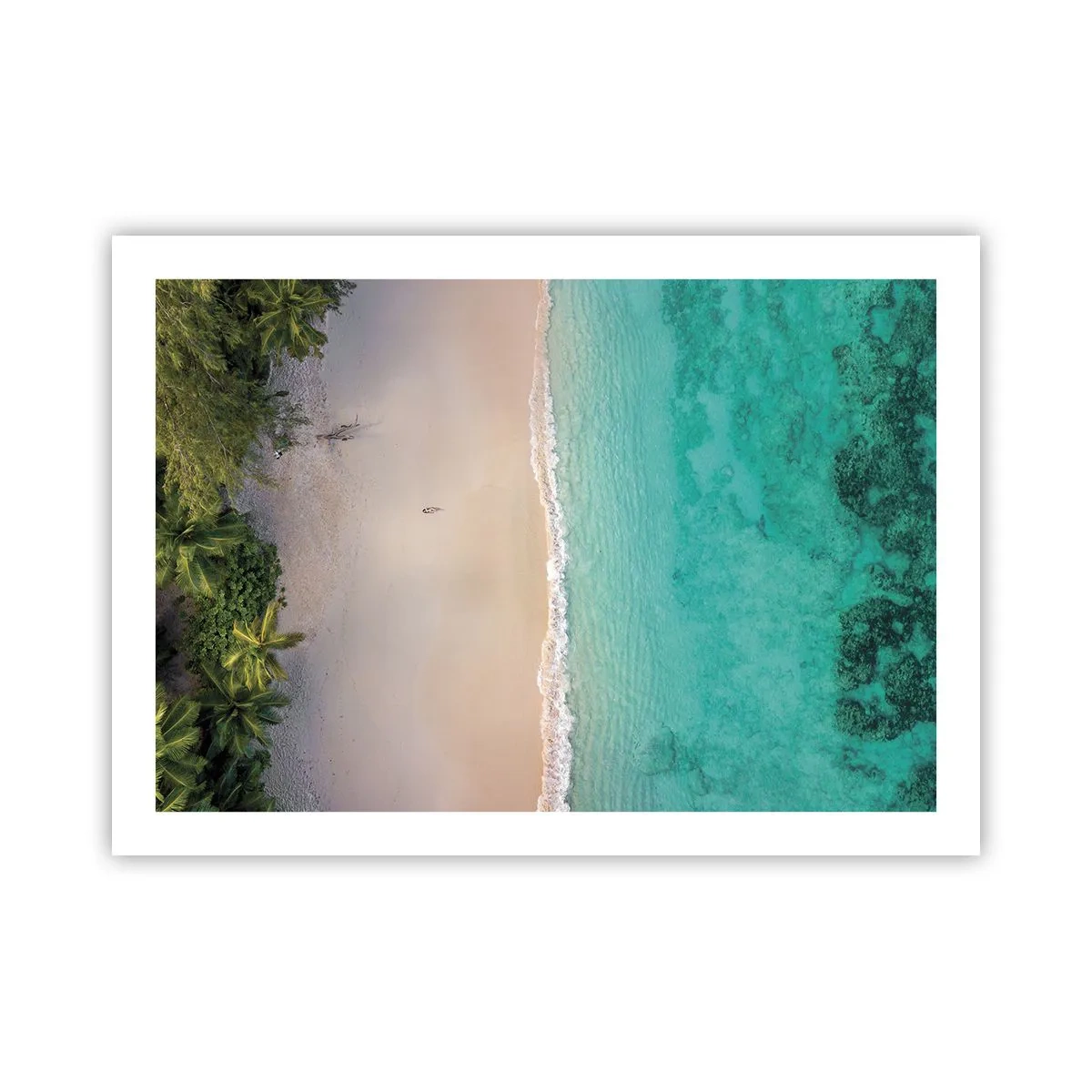 Poster - Paradiesstrand - 70x50 cm
