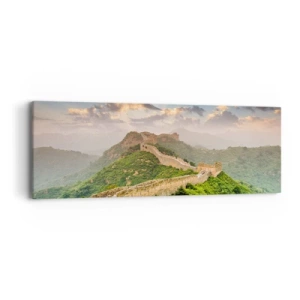 Bild auf Leinwand - Leinwandbild - Ewige Größe - 90x30 cm