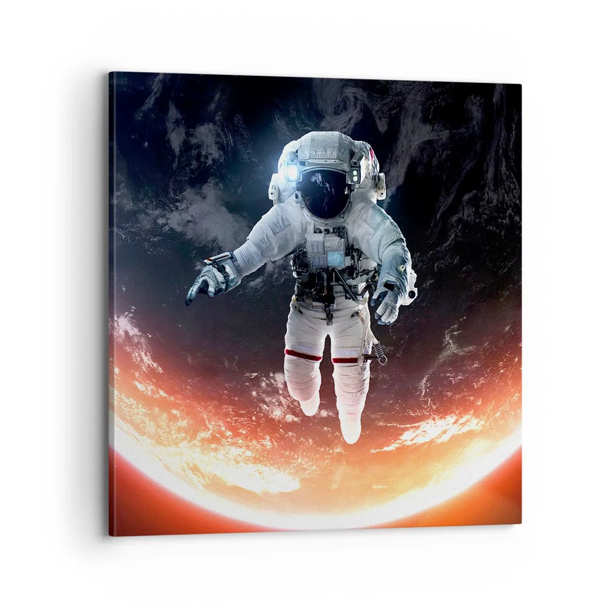 Bild auf Leinwand - Leinwandbild - Kann ich noch eine Weile bleiben? - 70x70 cm