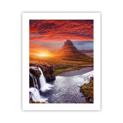 Poster - Ein Blick auf Mittelerde - 40x50 cm