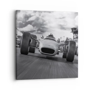 Bild auf Leinwand - Leinwandbild - Power ist da! - 30x30 cm