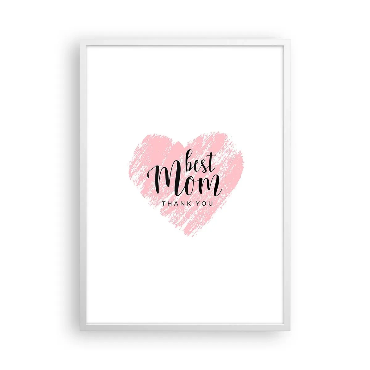 Poster in einem weißen Rahmen - Immer der richtige Moment - 50x70 cm