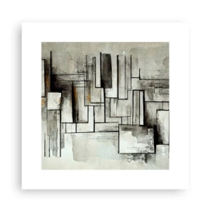 Poster - Kraft der Einfachheit - 30x30 cm