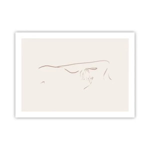 Poster - Die Form des Verlangens - 70x50 cm