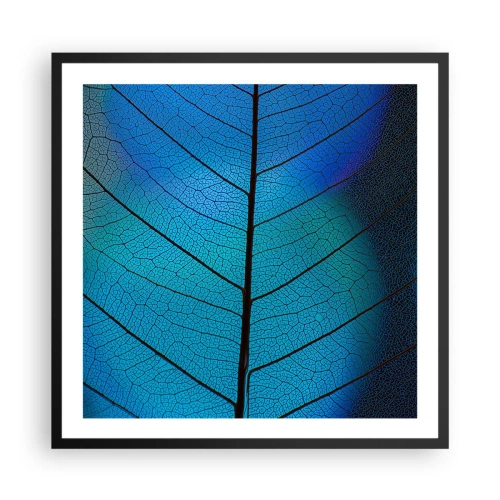 Poster in einem schwarzem Rahmen - Komplizierte Konstruktion - 60x60 cm