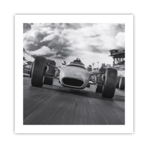 Poster - Power ist da! - 50x50 cm